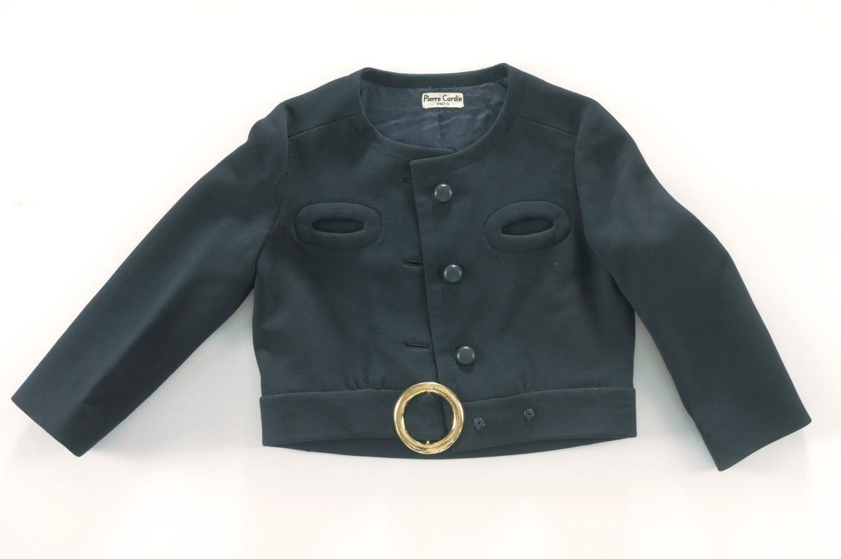 A navy blue Pierre Cardin jacket