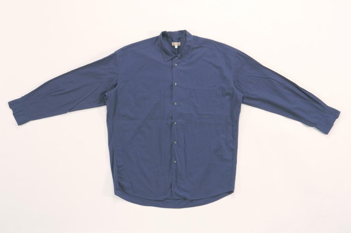 Romeo Gigli purple long-sleeved shirt