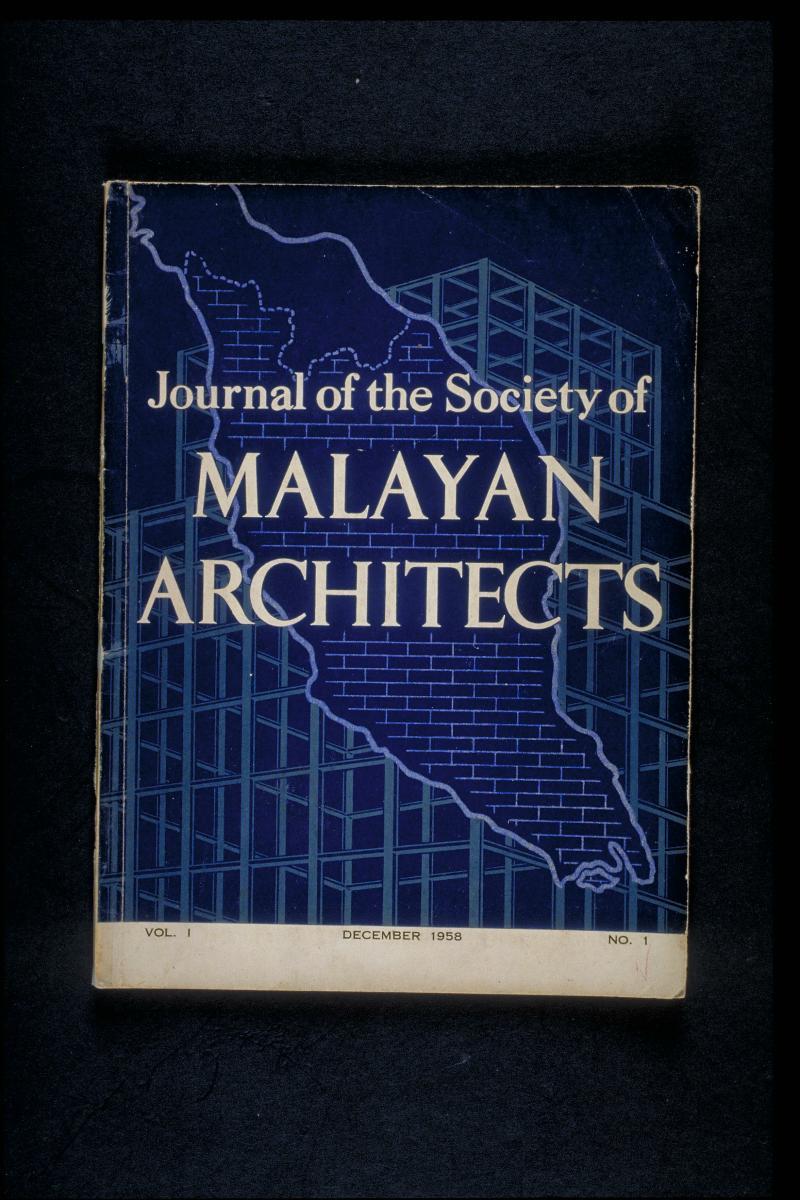 Journal of the Society of Malayan Architects, Vol. 1'