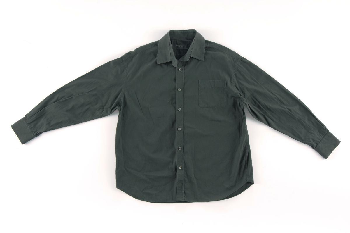 Prada black long-sleeved shirt