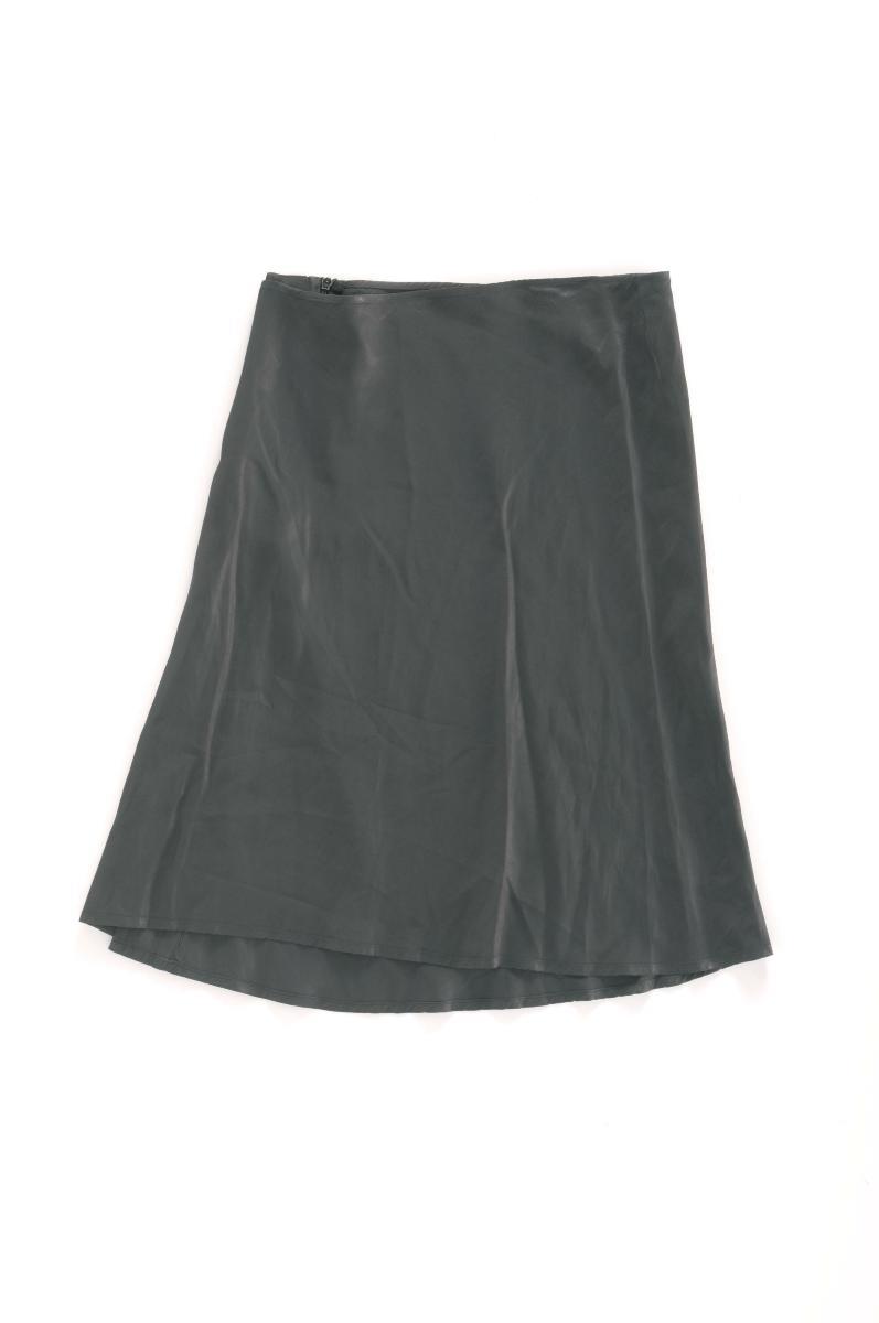 A black Jil Sander silk skirt