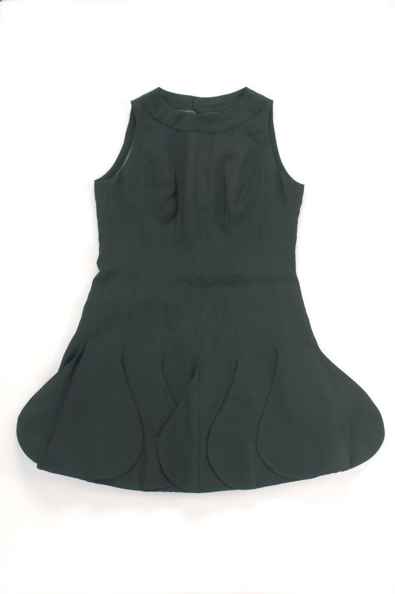 A black crepe mini dress by Pierre Cardin