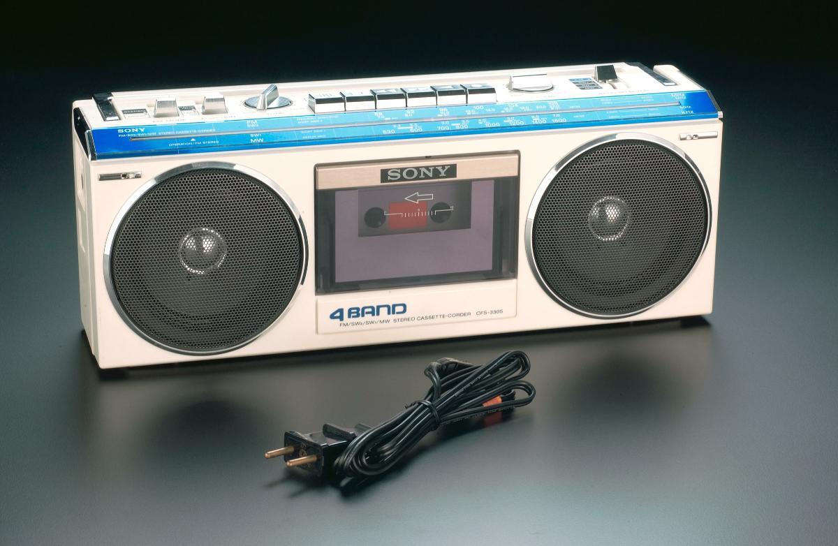 Sony Radio Cassette Recorder From  U0026quot 25 Years Of Nation