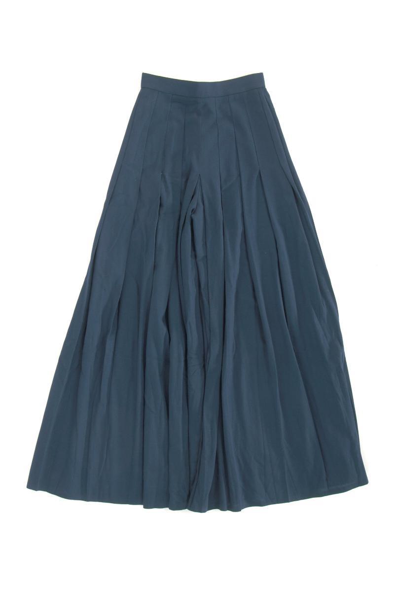 A navy blue skirt by Andrew Gn
