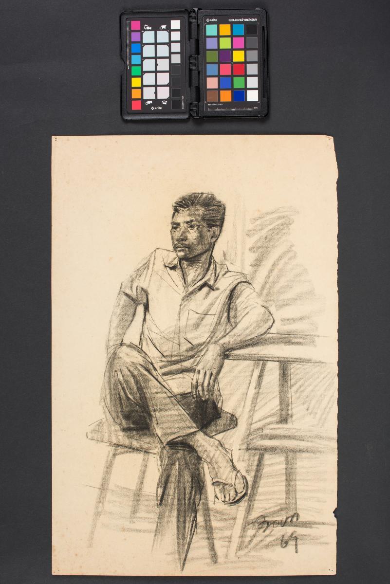 FileSketch of a Standing Male Figure Wearing a Cape MET DP803916jpg   Wikimedia Commons