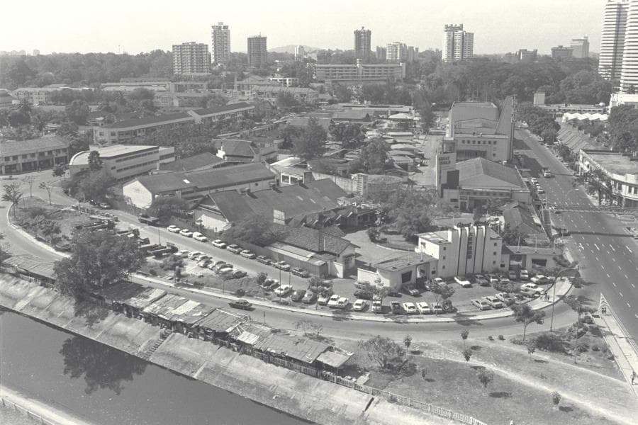 <strong>Photograph of aerial view of Great World amusement park</strong><br>
Reproduction&nbsp;<br>
16 February 1976<br>
Courtesy of The Straits Times, Singapore Press Holdings<br>
<div>&nbsp;</div>