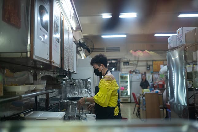 Staff 2 at Luk Lu Eating House