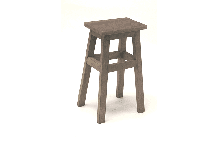 <strong>Wooden stool</strong><br>
1950s&ndash;1960s<br>
1994-04247
