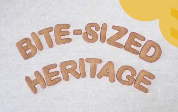 Need an activity for the weekend? Watch Bite-sized Heritage, a baking series inspired by local artefacts. Now you can have your slice of history, bake it and eat it too!