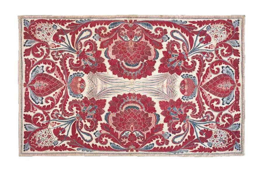 <strong><a href="/stories-landing/stories/the-singapore-story-through-60-objects/networks-through-time/ritual-hanging/story"><strong>Ritual Hanging, Coromandel Coast, India, early 18th century, cotton; painted mordant and resist dye.</strong><br>
The former Hollander Collection of Indian Trade Cloth, Collection of Asian Civilisations Museum.</a></strong>