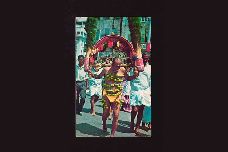<p style="text-align: justify;"><a rel="noopener noreferrer" class="bold" href="/Collection-Landing/listing/1190214" target="_blank">A Hindu devotee carrying a &lsquo;kavadi&rsquo;</a>