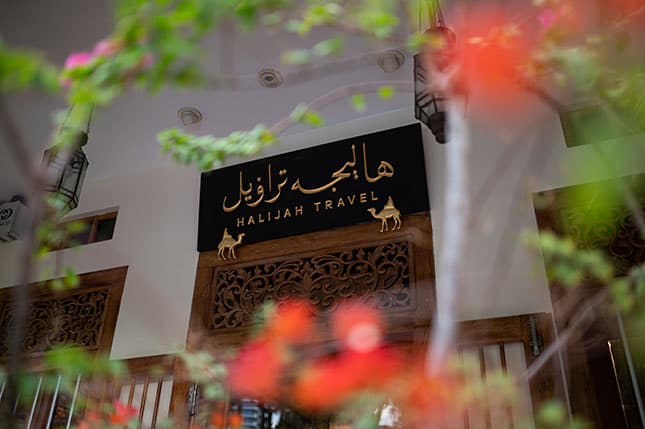 Signboard 1 of Halijah Travels