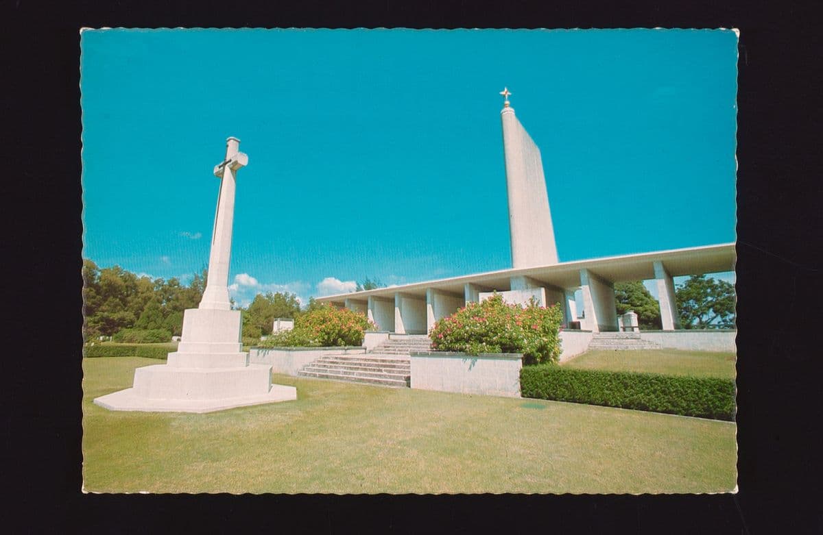 <em><strong>Kranji War Memorial</strong><br>
Collection of National Museum of Singapore</em>