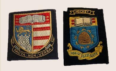 Beatty Secondary School Colours 1967 (left);<br>
Bartley Secondary School Colours 1966 (right)<br>
Courtesy of Joseph John