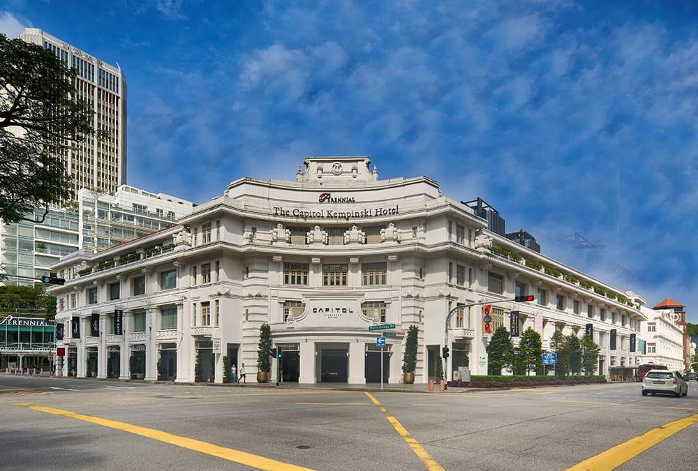 Capitol Theatre, Former Namazie Mansions and Former Stamford House
