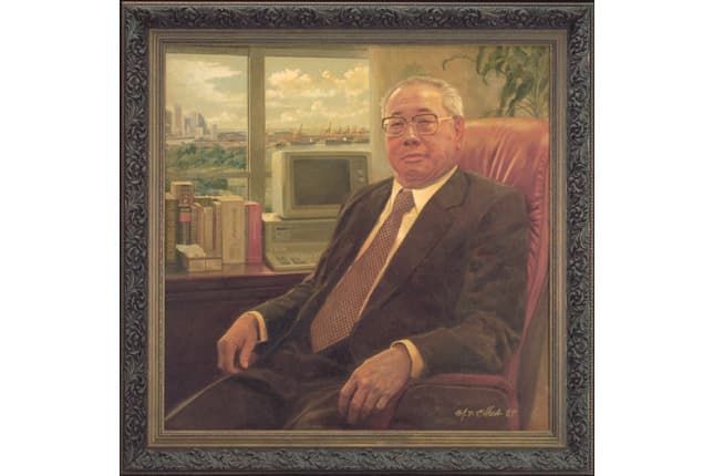 portrait of lim kim san