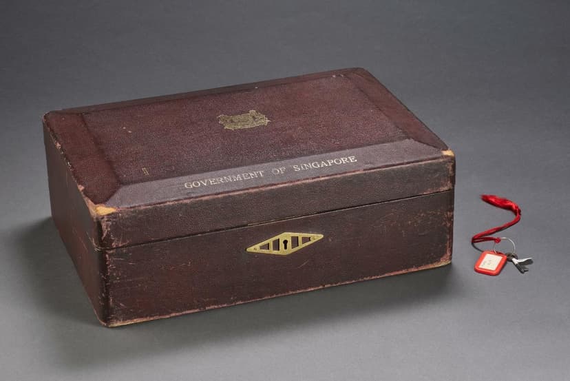 Red box No. 1 with key