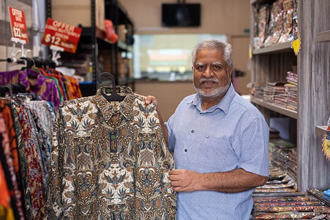 Owner of Batik Emporium