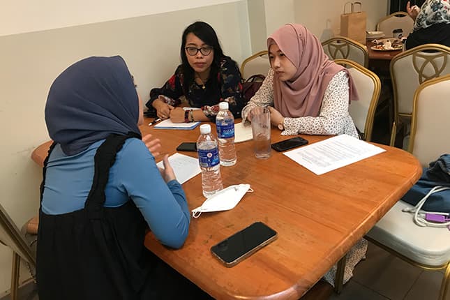 Volunteer Interview 1 of Hjh Maimunah