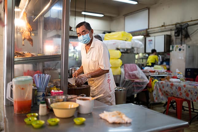 Staff 1 at Luk Lu Eating House