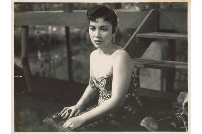 maria menado in a film scene