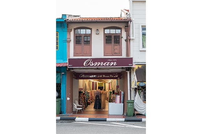 Signboard 3 of Osman Silk House