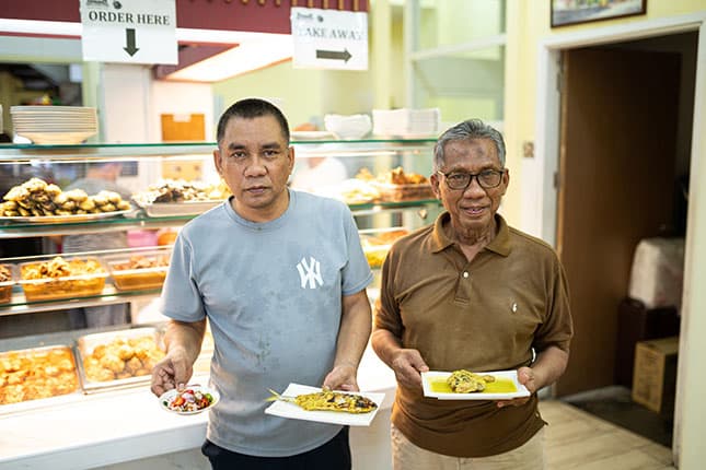 Owners of Warong Nasi Pariaman