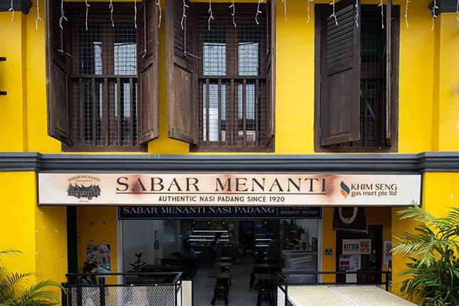 Signboard 1 of Sabar Menanti