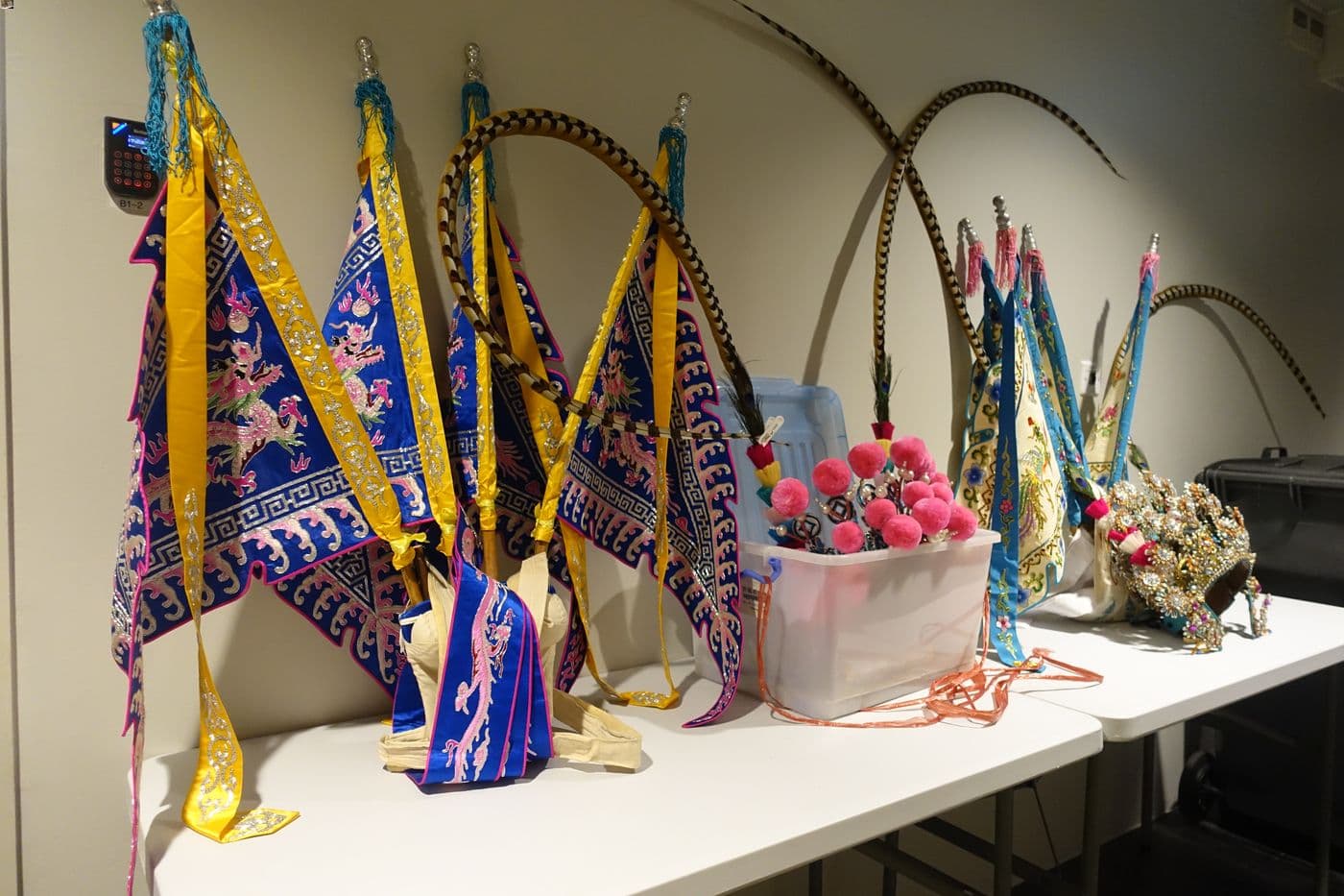 Headgears for Cantonese Opera.