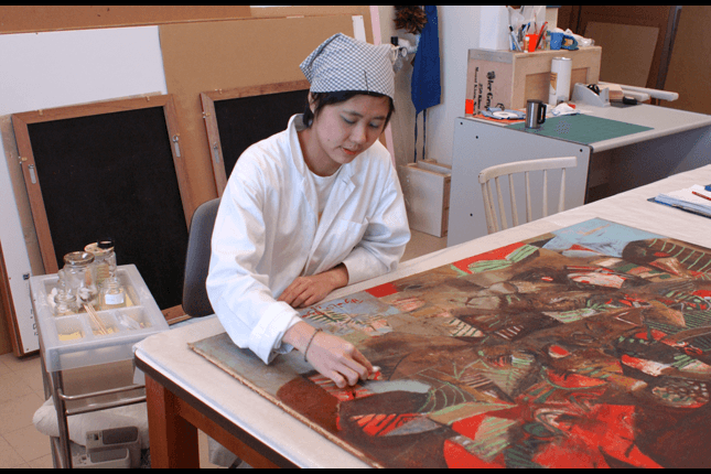 The Rising of the Pantheon: Conserving a Set of Yao Hill Tribe Paintings
