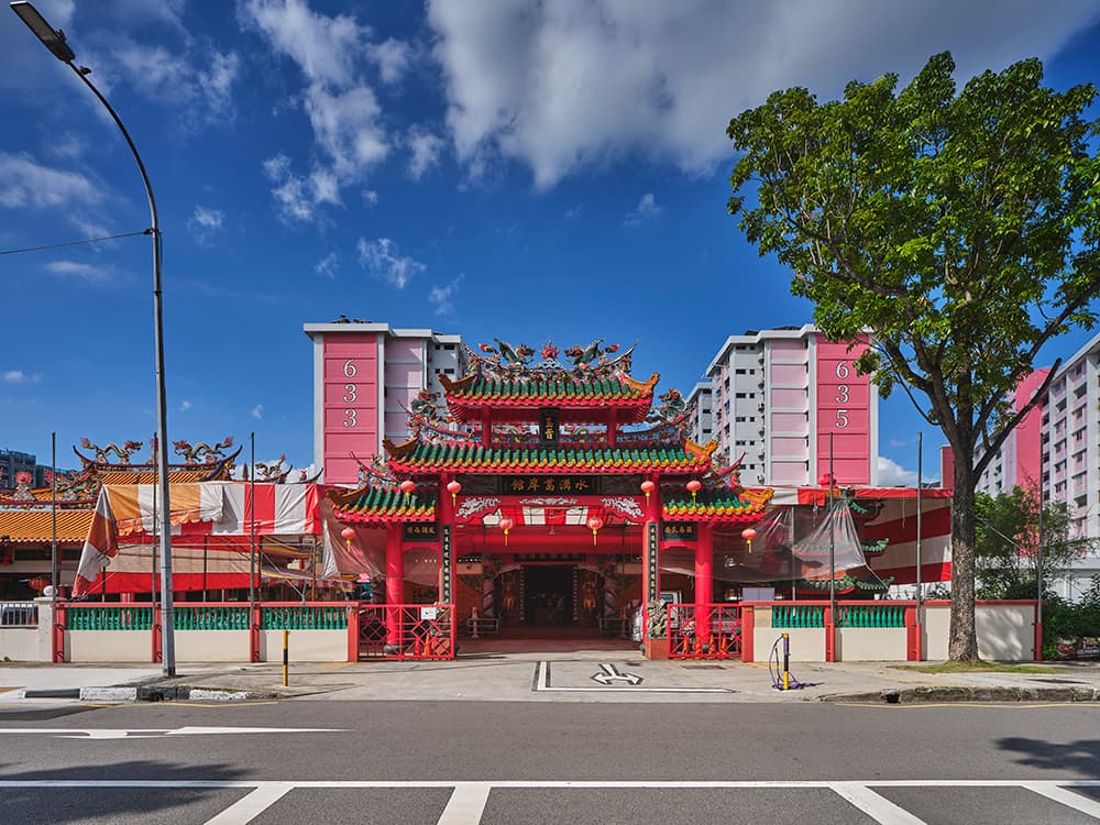 Established in 1905 at Buona Vista, Swee Kow Kuan is a temple for those with the surname Hong.