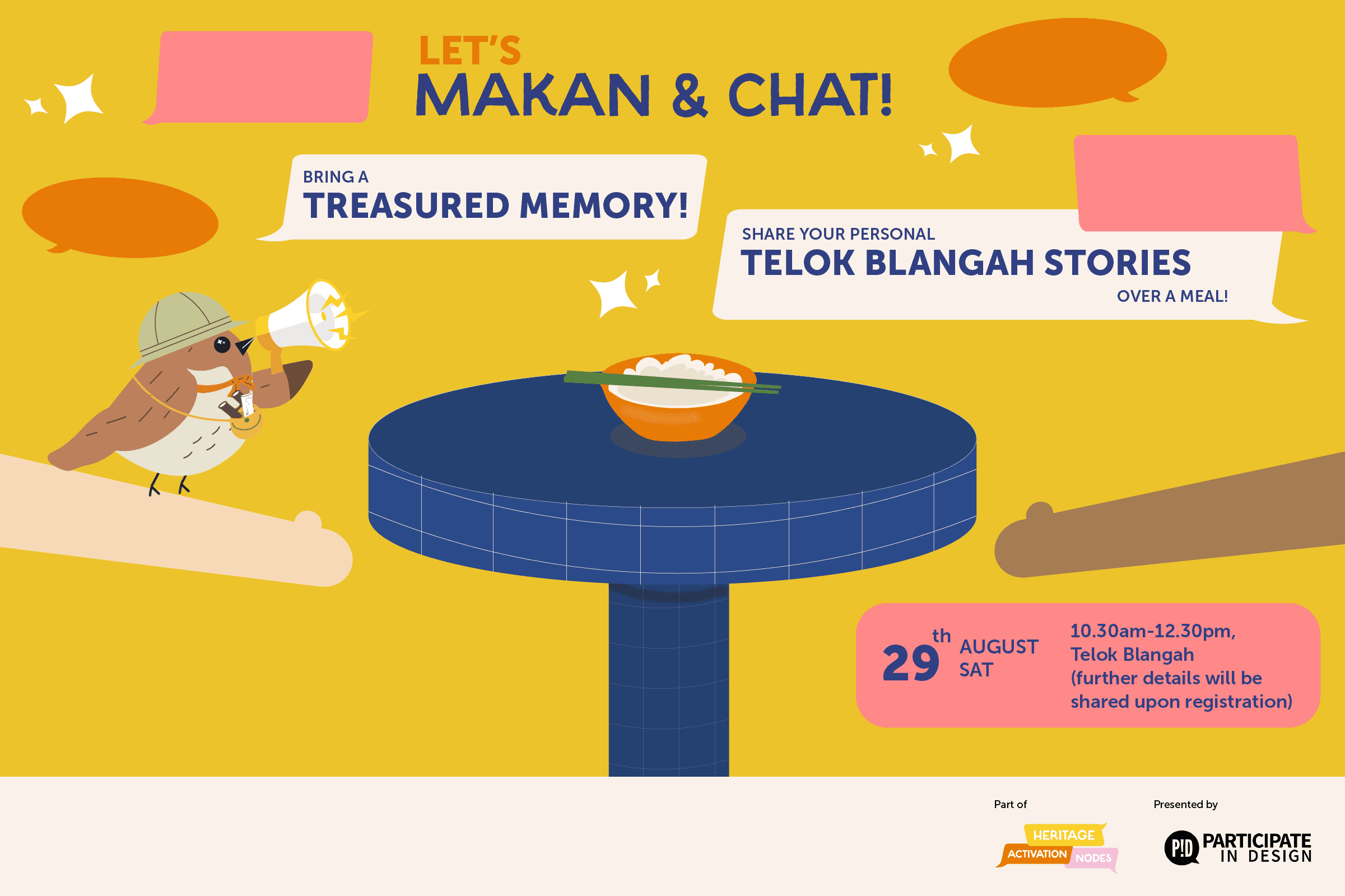 Programme Banner   Let's Makan and Chat