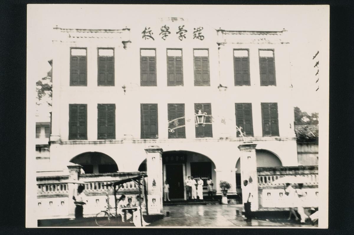 The Tuan Mong High School polling station at Tank Road