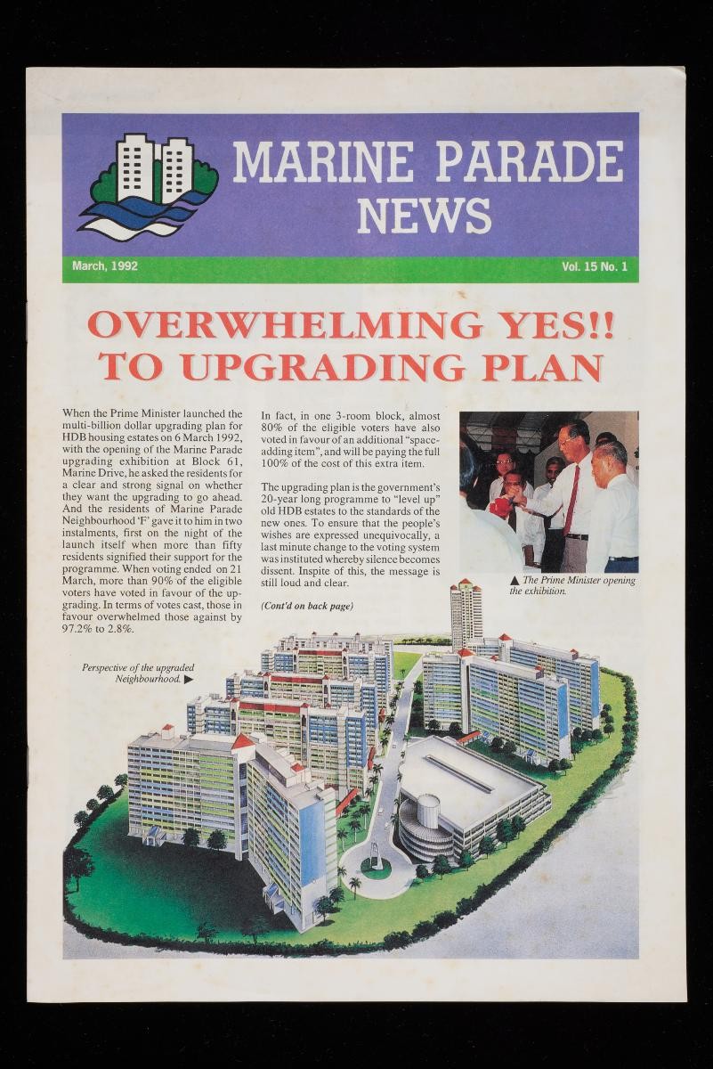 Marine Parade News, March 1992, Vol. 15 No. 1