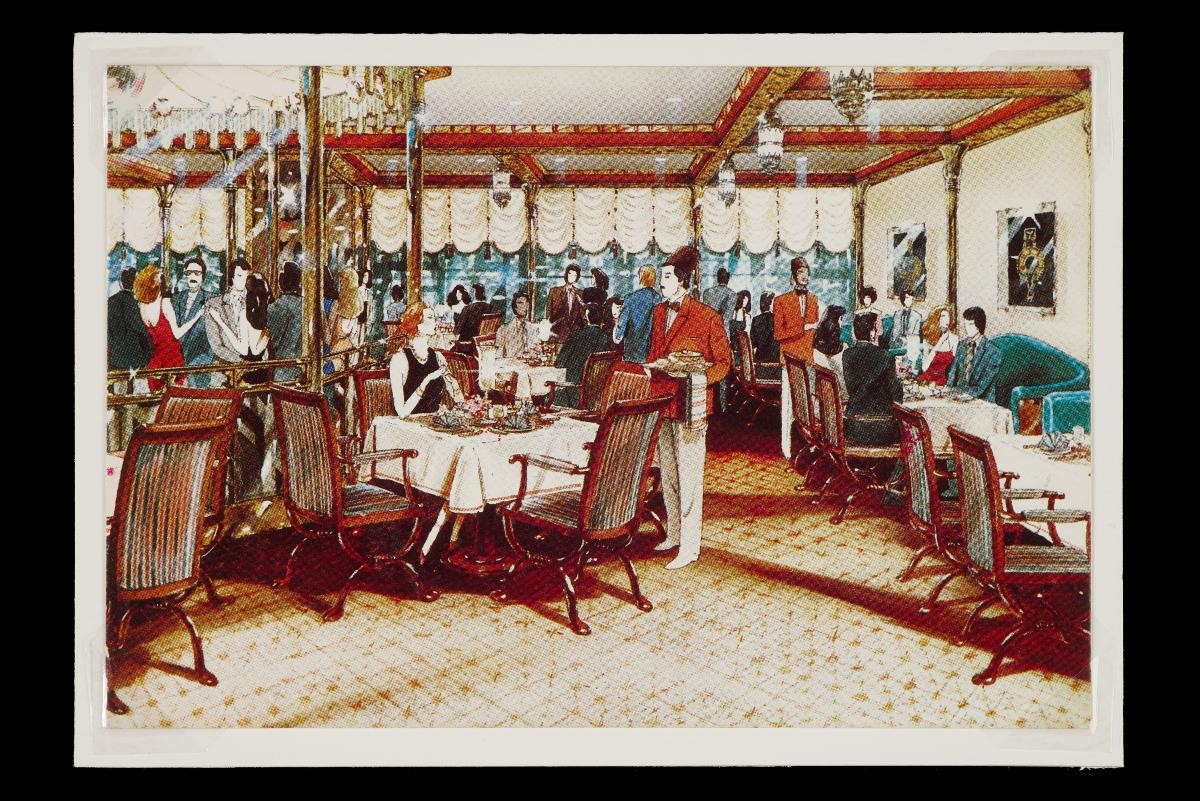 The poolside continental restaurant and discotheque of the Federal Hotel at Scotts Road