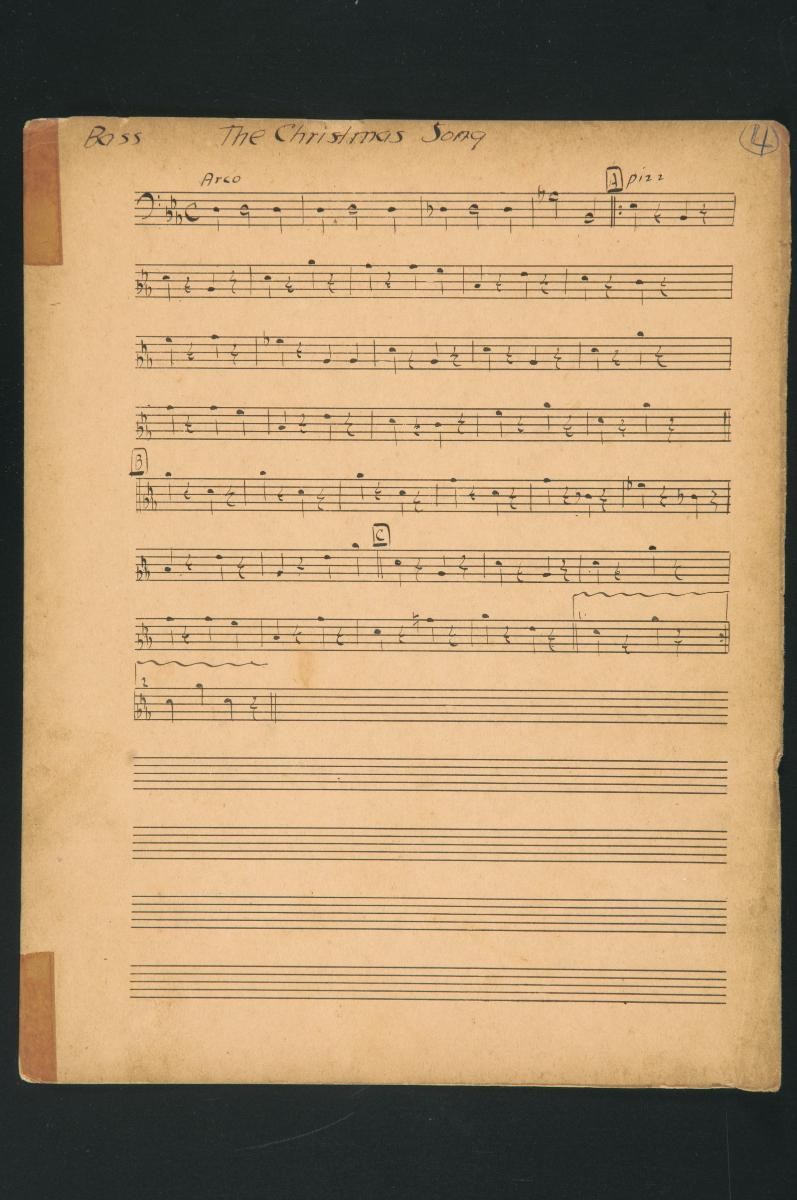 ‘The Christmas Song’ music score