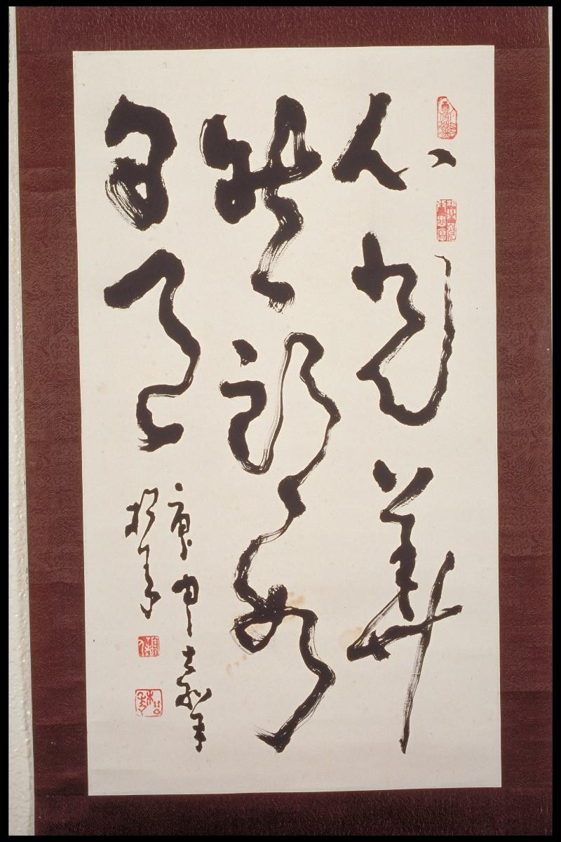 Calligraphy in Wild Cursive Script