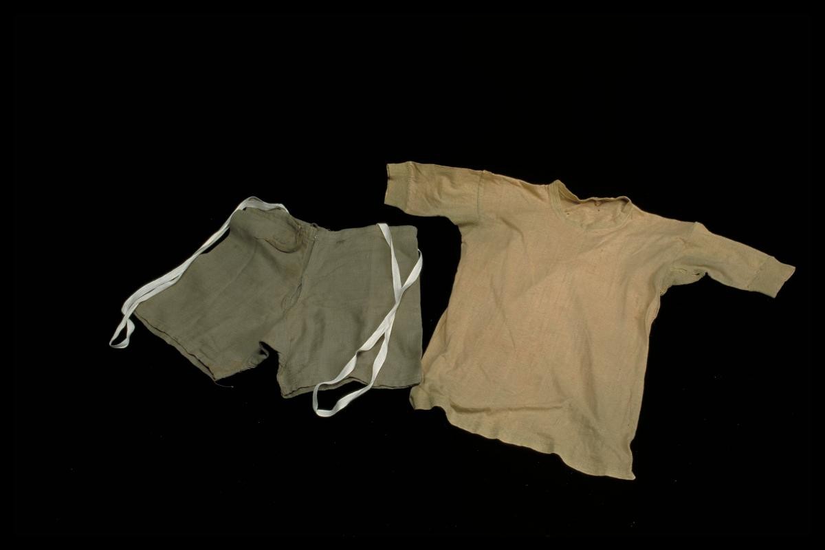 Changi Jail clothing belonging to POW Sergeant Foley