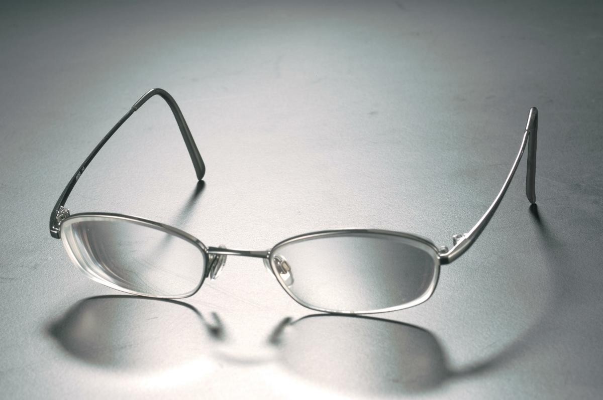 Spectacles that belonged to the late Mr Lim Kim San