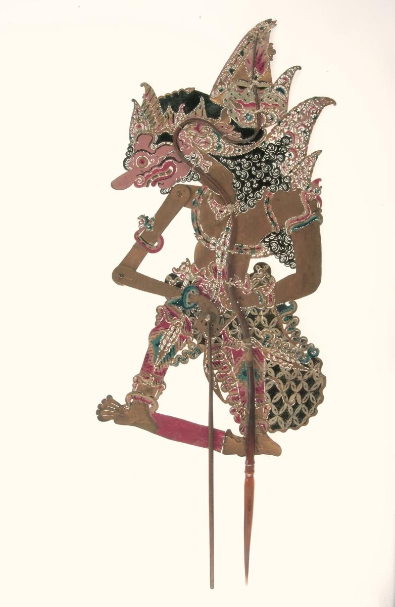 Shadow puppet, a ruling prince