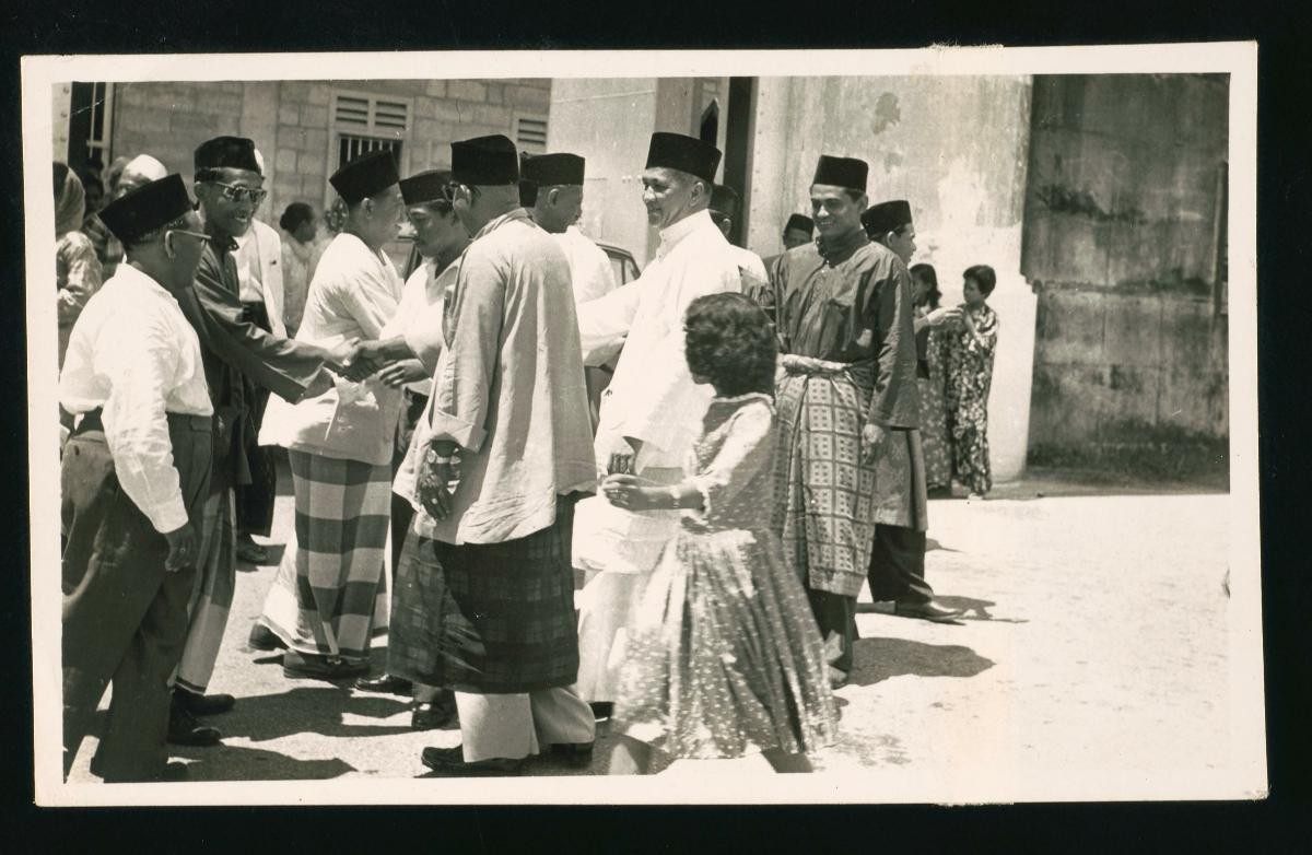 Photograph of ‘Hari Raya Aidilfitri’ celebrations at Changi Prison