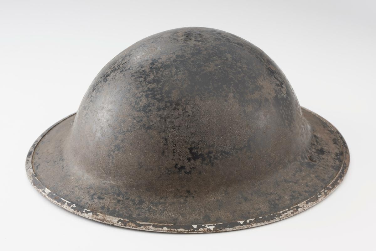 British soldier’s helmet