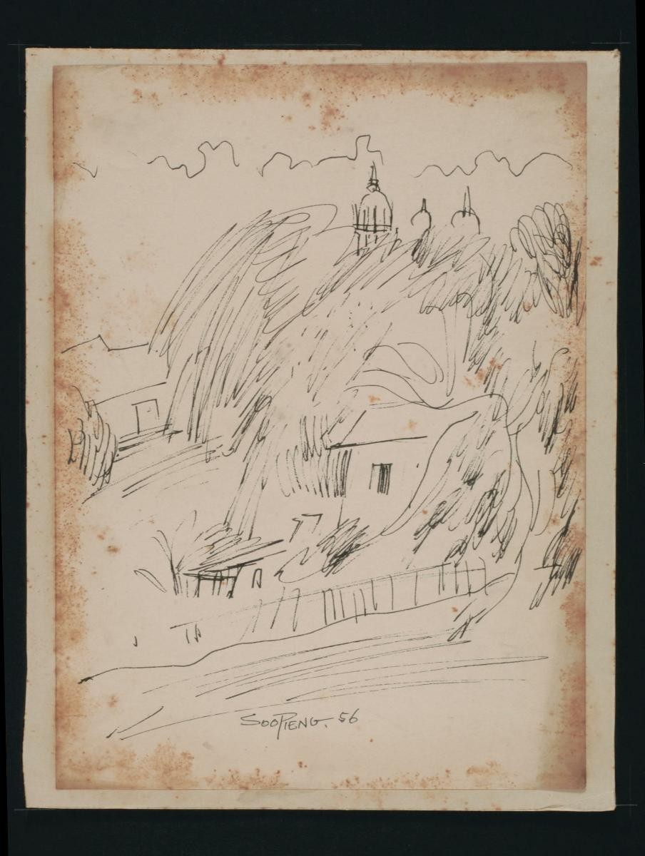 Untitled (Houses and Trees)