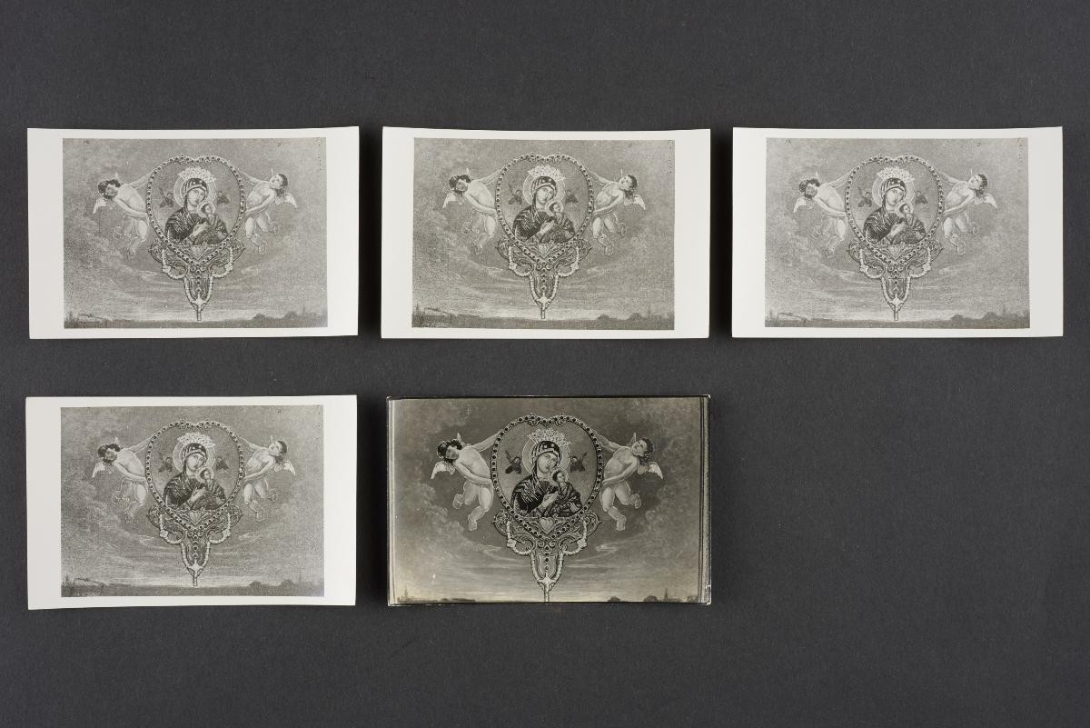 Five photographs of painting entitled ‘Mother Mary’