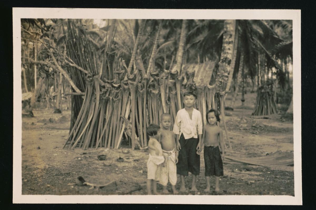 Malay children in Seletar