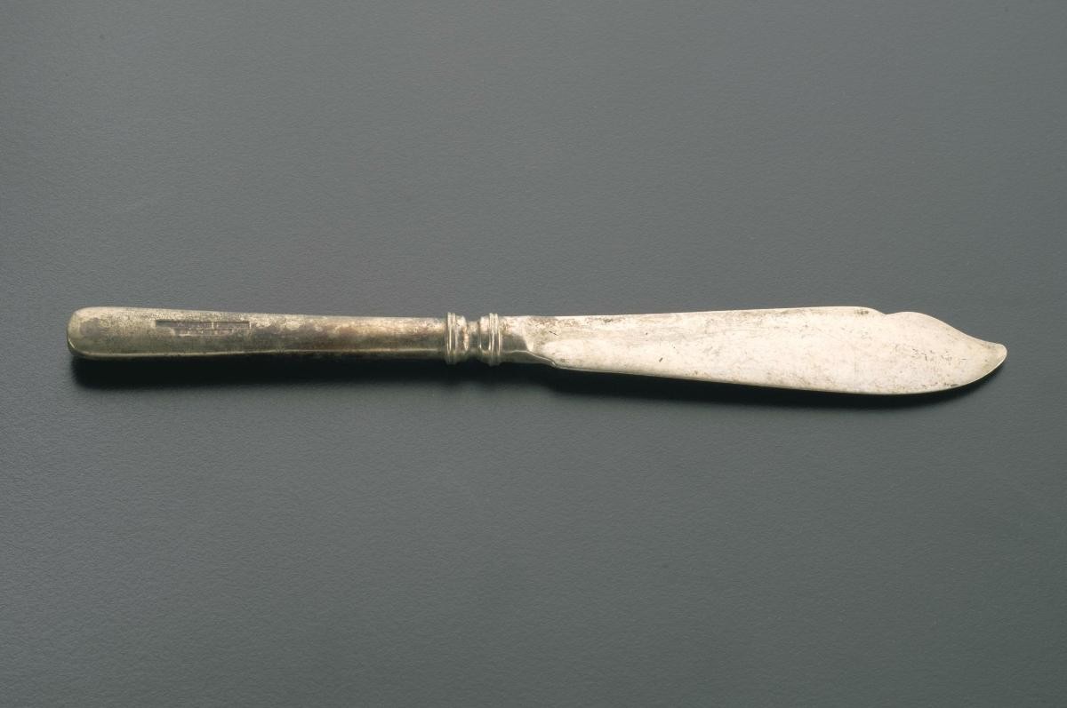 Fish knife from Stamford Cafe