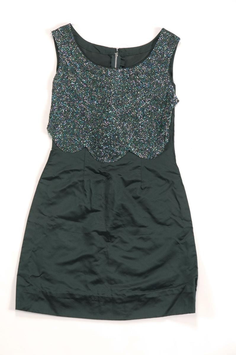 Black sequin dress