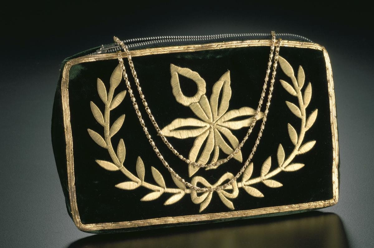 Black handbag