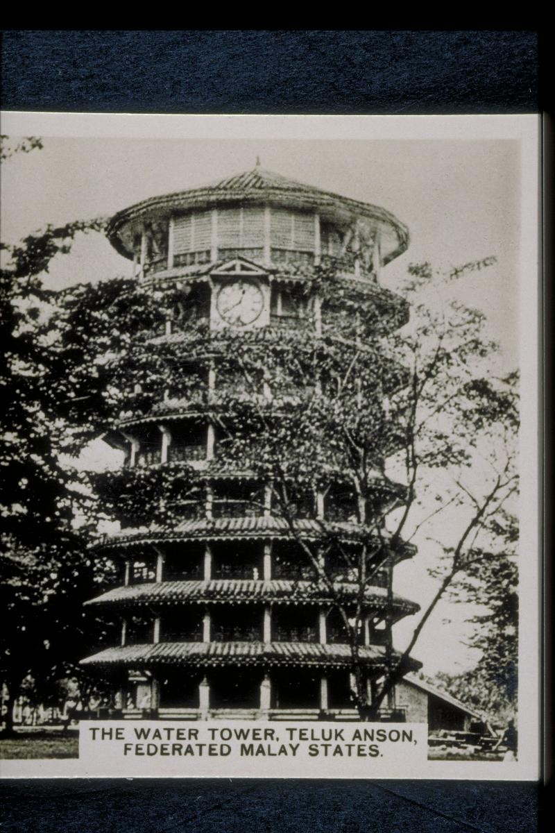 The water tower in Teluk Anson, Perak