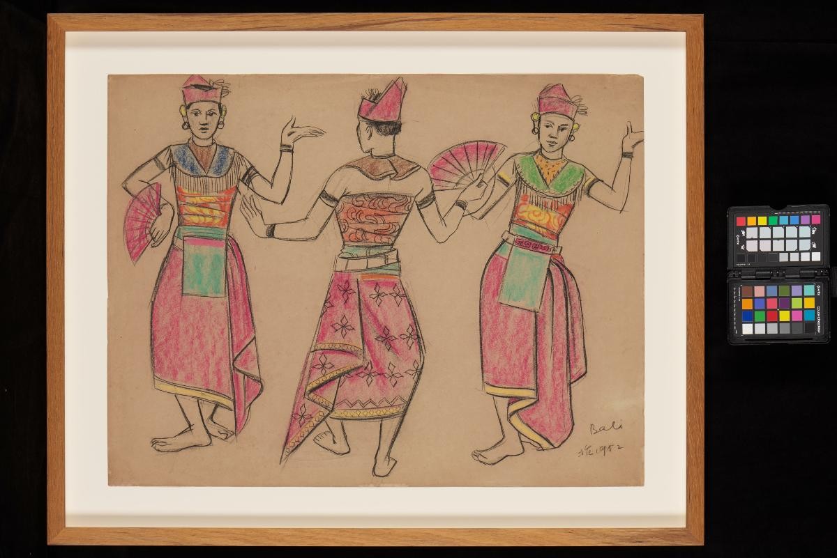 Three Balinese Dancers